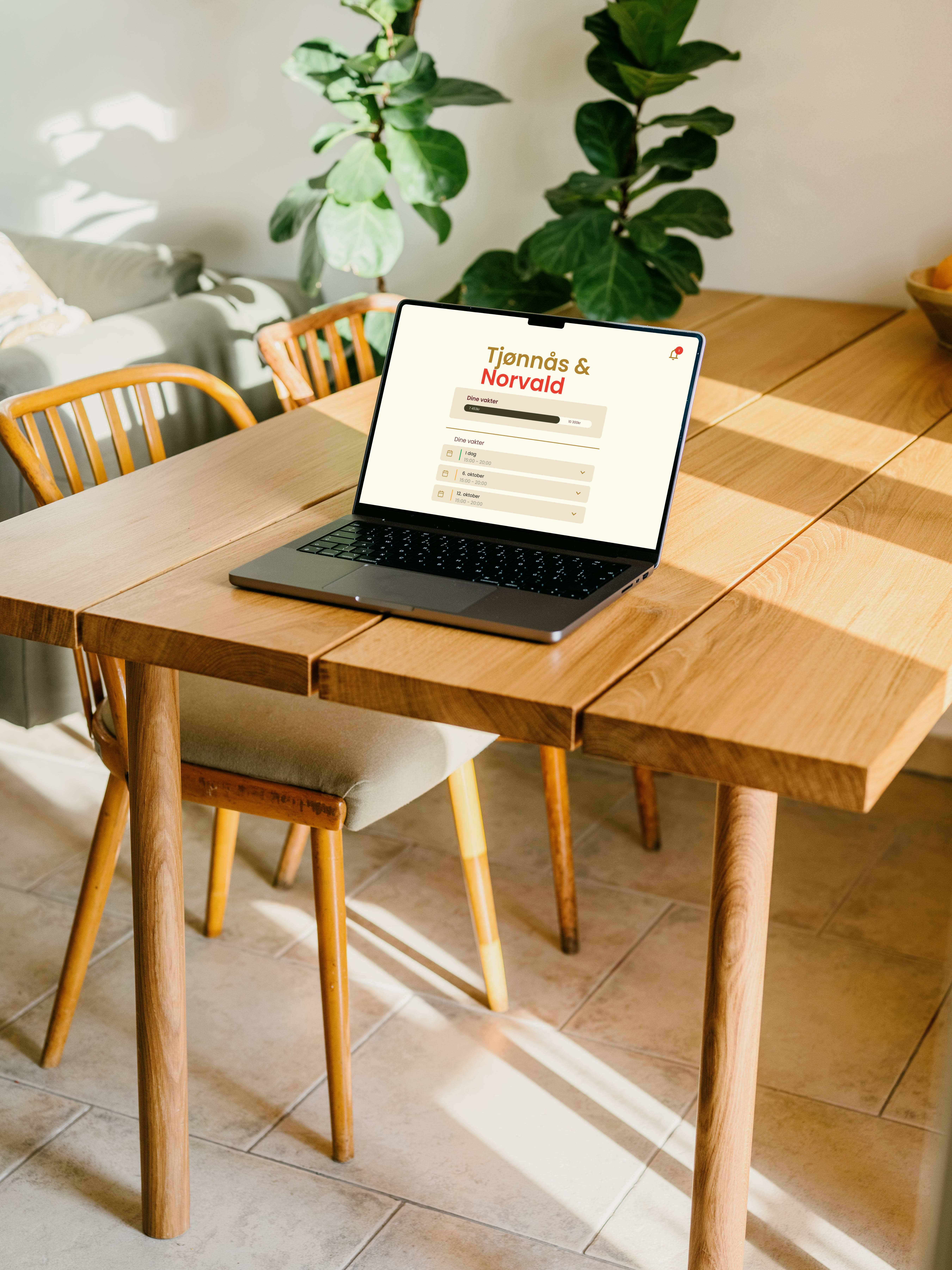 Tjønnås og Norvald employee portal